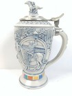 Avon Winners Circle Beer Stein 1992  152757 Jockey Horse Racing Vtg