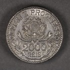 1913 Brazil Silver 2000 Reis