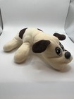 Vintage 1985 Tonka Newborn Pound Puppies White W Brown Spots 9    Plush Dog