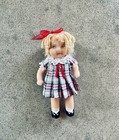 Dollhouse Miniature Artisan Shirley Temple Porcelain Doll s Doll Tiny 4cm 1 12