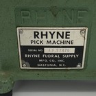 Vintage Rhyne Floral Pick Machine Flower Crimping Tool Florist Picking Tool