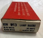 Vintage Box 8 Chicago Miniature  13 Lamps Light Bulbs 2 70 Volts Screw Base Nos