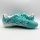 Ida Rise Club Womens Fg Soccer Cleats Us 6 5 Eu 37 Turquoise Teal Blue Nwob