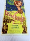 1957 The Disembodied Original 14x36    Insert Movie Poster Cult Horror Sci Fi