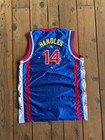 Harlem Globetrotters  handles   14 Authentic Stitched Basketball Jersey