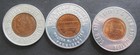 Original Vintage Group Of 3 Encased Lucky Pennies Incl Stork Club New York City