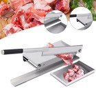 Manual Meat Slicer Meat Cutter Frozen Meat Slicer Bone Cutter For Kitchen Beef 