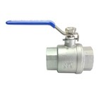 1-1 4  Female Ball Valve Npt Thread 316 Stainless Steel Full Port Ball Valve    