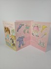 Vtg Hallmark Daughter Press Out Doll   Clothes Birthday Card