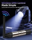 Wireless Dmx512 Transmitter Receiver Kit  Stage Lighting Control  3 Silver