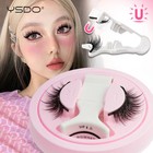 1 Pair Glue-free Magnetic 3d Mink Lashes Natural Reusable Sensitive Eye Lash Kit