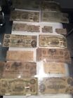 1800s Obsolete Currency Collection 17 Old Notes- Many Rare Banks   Denominations