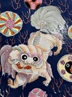  rare  Beautiful Vintage Chinese Famillerose Porcelain Foo Dog Plate 10 1 4    Dia