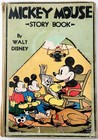 1930s Mickey Mouse Story Book Walt Disney Illustrated Antique Hc Book E44
