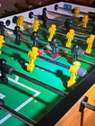 Tornado Cyclone Ii Foosball Soccer Table Game Black yellow Players Woodgrain