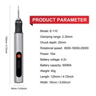 Usb Rechargable Engraving Pen With 30 Bits Mini Electric Diy Engraver Cordless