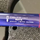 Delta Maya Special Limited Edition Fountain Pen Blue Resin Gold Trim Piston