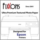 Premium Textured Inkjet Canvas Semi Matte For Epson 8 5 x11   50 Sheets 