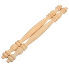 2 Pcs Solid Wood Column Decoration Balusters Furniture Stair Spindles