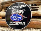 Antique Vintage Old Style Cooper Cobra Radial G t Tire Sign 
