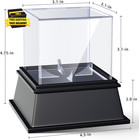 Baseball Display Case  Baseball Holder For Ball Display Cube Box  Uv Protected A