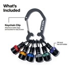 Klein Tools Bit Holder Keychain Set 6 Pieces