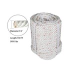5 8in X 150ft Arborist Bull Rope   High Strength Polyester   Tree Rigging Lin   