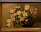     Vintage   Original   Still Life   Oil On Board   Burch   1884   Syracuse Ny