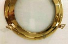 Vintage Brass 12 Inch Glass Porthole Shiny Finish Boat Window Nautical Ship Gift