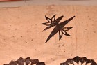 Large Vintage Tapa Bark Cloth Panel  Tonga  Polynesian  107  X 80 
