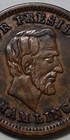 132a 149a Political Civil War Token  Rarity Of 5  Est  Only 76 To 200 Survive 