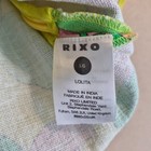 Rixo London Lolita Dress L Yellow Floral Cotton Mini Shift 60s 70s Vintage Vibe