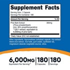Nutricost Pine Bark Extract 6000mg  180 Capsules - Non-gmo  Gluten Free