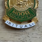 Vintage Florida State Moose Association Ritual Pendant Badge