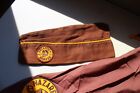 Vintage Cub Scouts Hat  Merit Sash And Neckerchiefs