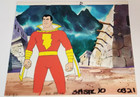 Shazam  Production Cel Of Shazam On Production Background And Framed - 1981