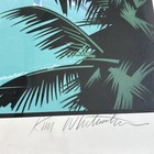 1986 Jacksonville Jazz Festival Poster Florida Boat Colorful Whitesides Signed 