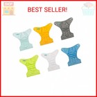 Alvababy Baby Cloth Diaper 6 Pack With 12 Inserts One Size Cloth Diaper Covers A