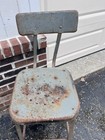 Lyon Toledo Style Steel Drafting Bar Stool Seat Metal Chair Industrial Rustic
