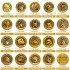 3d Gold Personalized Dog Tags With Breeds Pet Name Id Collar Tag Engraved Free