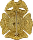 Vintage Obsolete Territory Of Guam Fire Bureau Captain  fdd