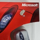 Microsoft Wireless Optical Mouse Blue X08-78550 Usb Ps 2 Windows Mac Sealed 
