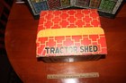 Vintage Marx Tractor Shed Farm Machinery Set 1930 s Tin Litho In Original Box