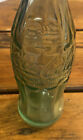 Lot Of 2 Coca-cola Bottles Soda Water Bottle Oakland Maryland Clear Green Glass