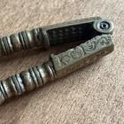 Small Pair Of Antique Pistachio Nutcrackers  English  Brass  Georgian  C 1800