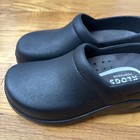 Women s Klogs Footwear Black Size 6 Clogs Slip On Shoes Nurse Chef  med Non-mark