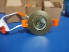 Lightingwill 2inch Led Dimmable Down Light 3w Cob Recessed Ceiling Light Gold