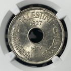 1927 Palestine 10 Mils Ngc Ms64 Lot g1465 Choice Unc 