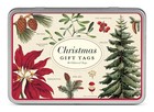 Cavallini   Co  Christmas Botanical Glittered Gift Tag Set  Assorted