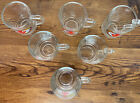 Canadian Mist Whiskey Glass Collectors Mug Maple Leaf Bar Coffee Tea Set Of 6